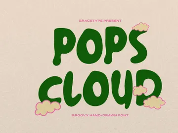 Pops Cloud | Groovy Hand Drawn preview picture