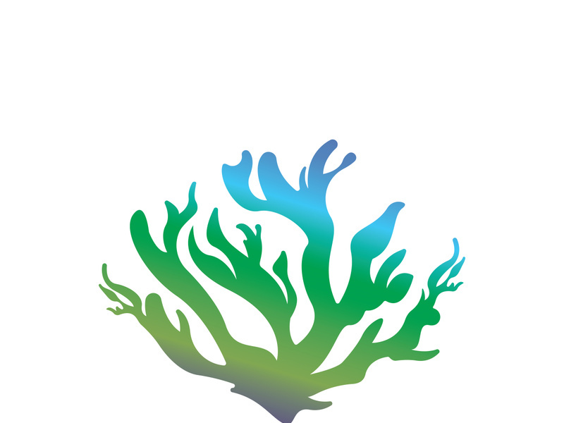 Corals icon logo design and symbol illustration vector