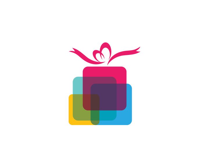 Gift Box Icon Illustration