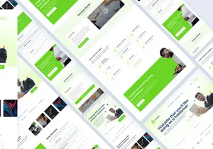 Greatjob - Freelance Landing Page UI Kit