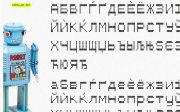 Monobiletik font - free Cyrillic & Latin
