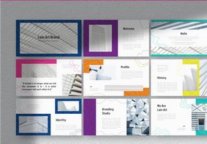 Lain Art Brand Google Slide Template