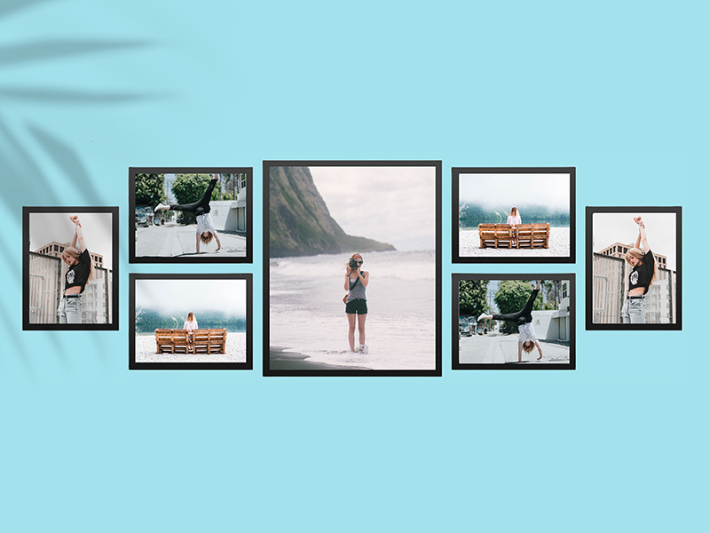 Wall Photo Frame Mockup#05