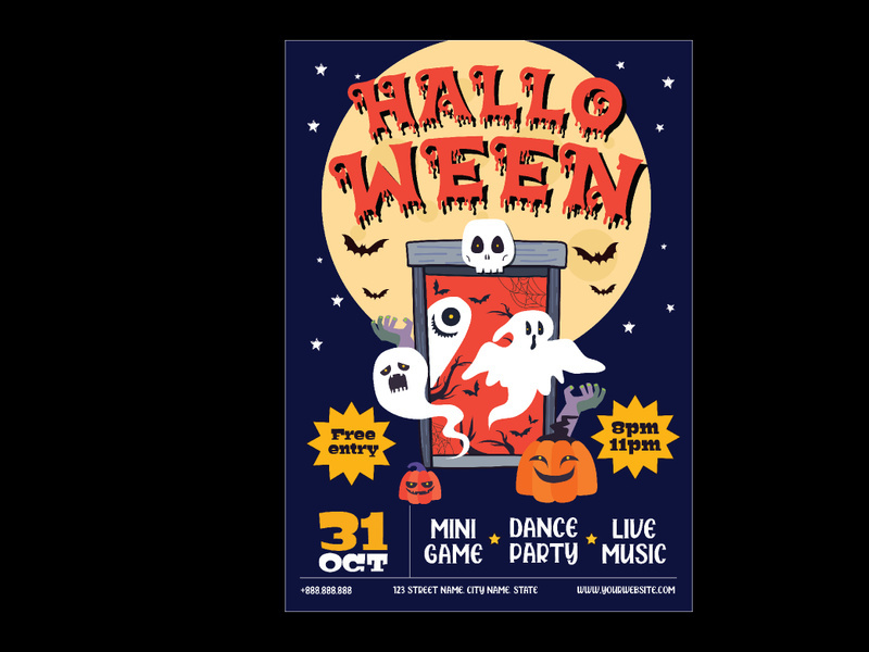 Halloween Party Flyer