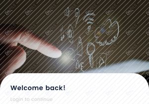 Sign in, Sign up and Reset password concept screens for Social app