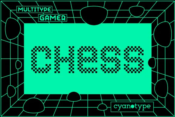 Chess | MultiType Gamer (One Free Font)