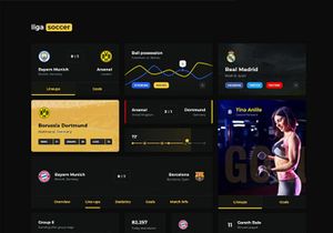 100+ beautiful UI cards layouts