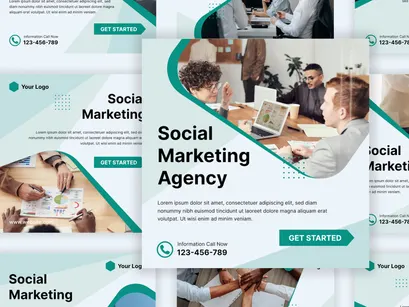 Business Marketing Agency Instagram Post