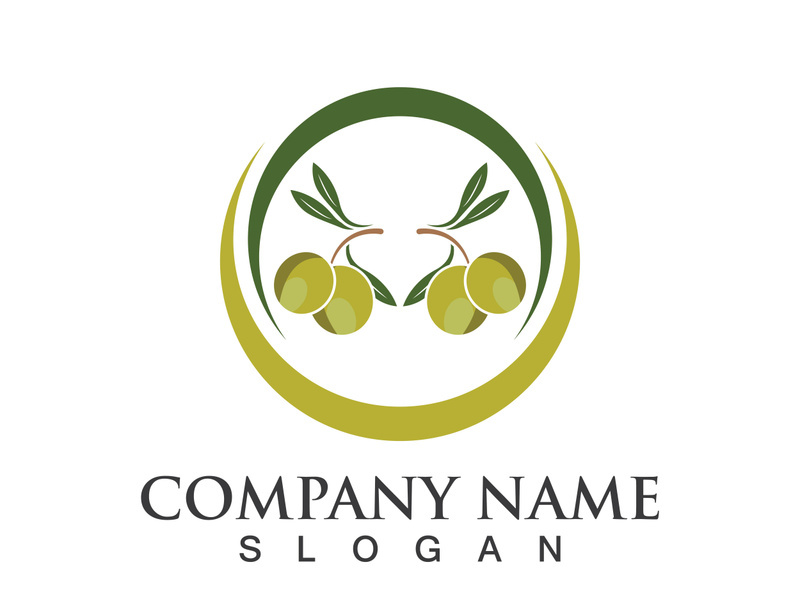 Extra virgin olive oil logo icon design vector illustration