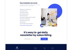 Cryptocurrency Education UI KIT