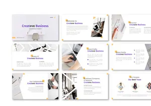 Createve Business Powerpoint Template