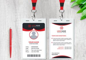 Creative ID Card Design Template