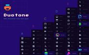 [Free] Essential Duotone Icon-Font Pack