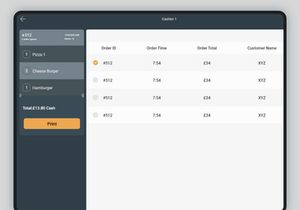 PoS App Design for Android or iOS