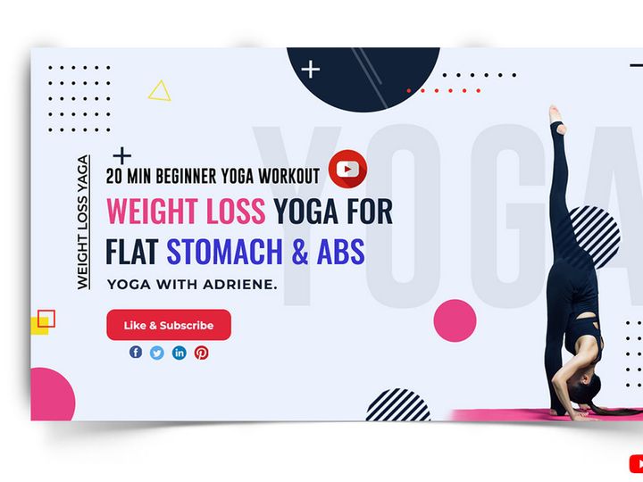 Yoga Youtube Thumbnails