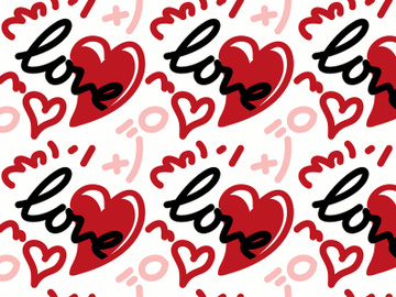 Retro Valentines Day Patterns for Vintage Lovers Vintage preview picture