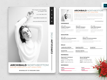 Resume CV Template-63 preview picture