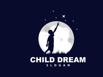 Dream Logo, Kid Dream Inspirational Design preview picture