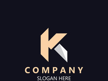 Letter KA, AK initial Logo, simple and Luxury monogram Icon Vector business identity design Template