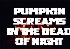 Momster - Halloween Display Font