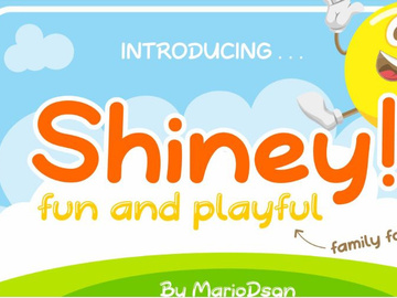 Shiney Display Typeface - Free Demo preview picture