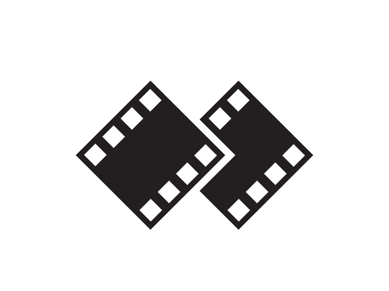 Abstract film icon illustration template