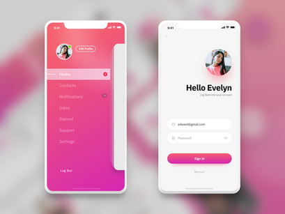 Zoom Video Call Chat Mobile App Redesign by Israrulhaq1 ~ EpicPxls