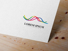 Equalizer Sound waves logo vector illustration design template