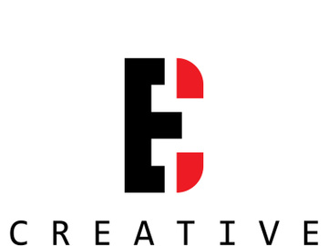 creative letter e logo design, for brand, startup, business, company, identity, application, vector preview picture