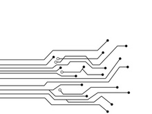 Circuit vector illustration