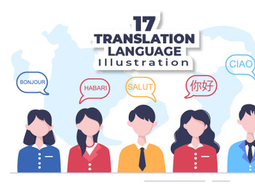 17 Translation Language Illustration preview picture