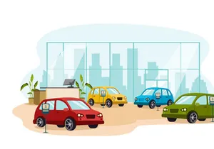 M129_Car Dealership Illustrations