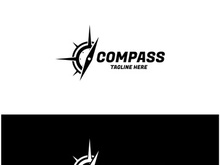 compass icon isolated on background.modern flat compass pictogram,business,marketing,internet concept.trendy simple vector symbol for websitedesign or button to mobile app.logo illustration.