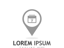 Calendar logo design.