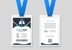 Corporate ID Card Template Ver-10