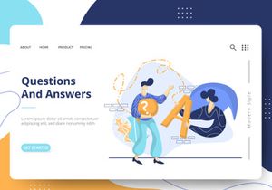 E-Learning Education set Illustration