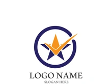 Star icon template vector illustration design