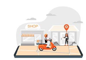 Delivery Service Illustrations