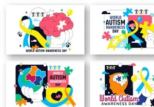 10 World Autism Awareness Day Illustration