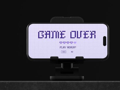 Shiver Glitch | Pixelated Font