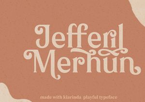 Klarinda Free Playful Serif