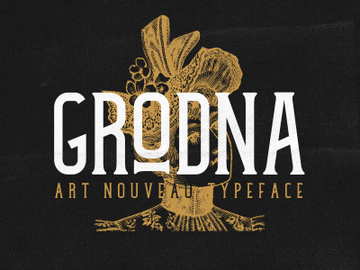 Grodna Typeface preview picture