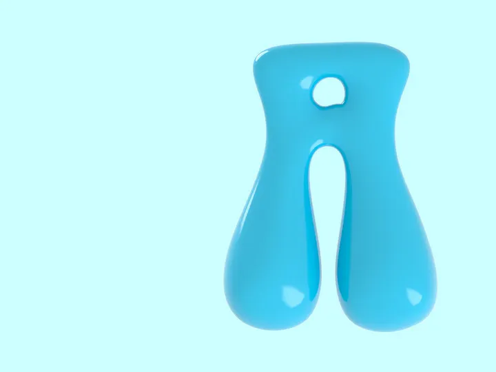 Letter A - Free 3D print model
