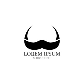 Bull horn logo and symbols template icons app preview picture