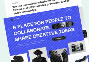 Kendoery - Human Community Landing Page