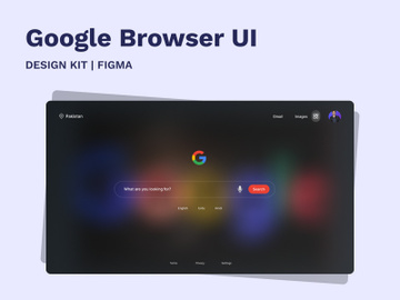Google Browser Redesign Template preview picture