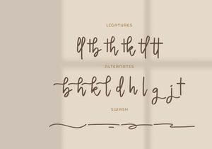 Ollifia Pottery | Handwriting Script