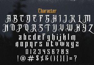 Avalen Rekas - Blackletter Font