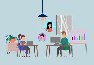 Isometric Modern Business Illustration