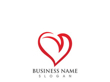 Love Vector icon illustration design Template